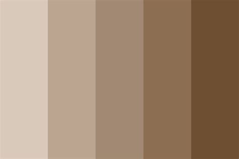 Rich Brown Color Palette