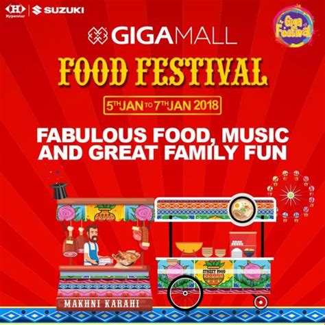 GIGA MALL FOOD FESTIVAL from 5th to 7th January 2018 | What's On Sale