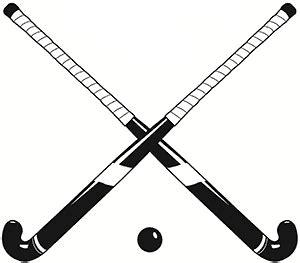 Crossed Field Hockey Sticks - ClipArt Best