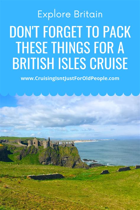 British isles cruise complete packing list printable checklist – Artofit