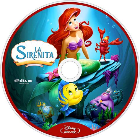 Download Little Mermaid Bluray Cover Art | Wallpapers.com