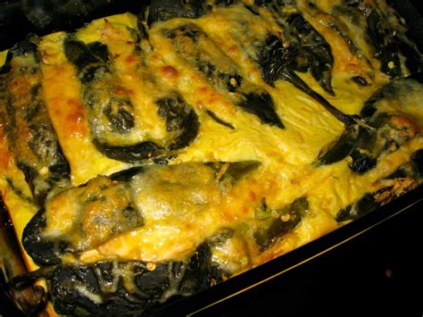 - baked chile rellenos straight from the oven} | Mexican food recipes ...