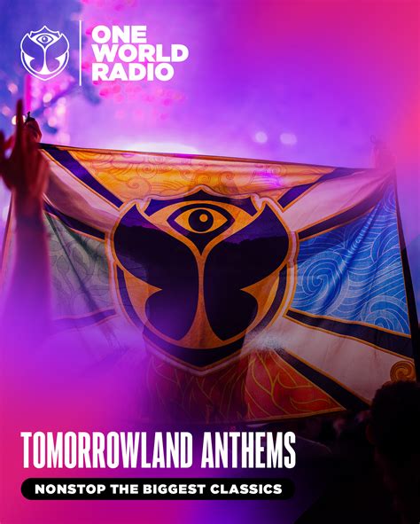 One World Radio launches the brand-new 24/7 radio channel ‘Tomorrowland Anthems’