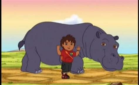 Go, Diego, Go! S4E1: Diego Reunites Hippopotamus and Oxpecker | Go diego go, Diego, Hippopotamus