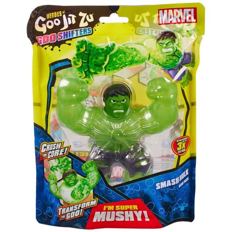 Heroes of Goo Jit Zu Marvel Goo Shifters - Smash Hulk | Smyths Toys UK