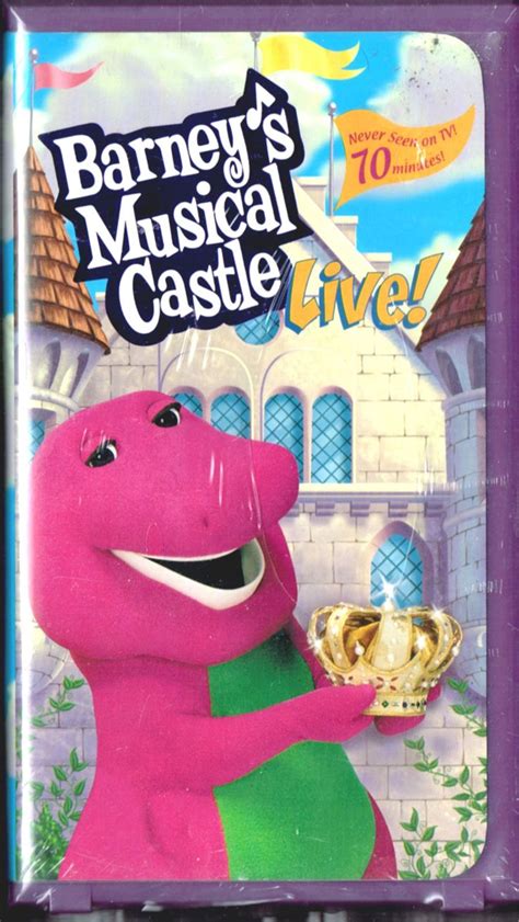 Barney VHS Video Tape-barney's Musical Castle - Etsy | Barney, Barney ...