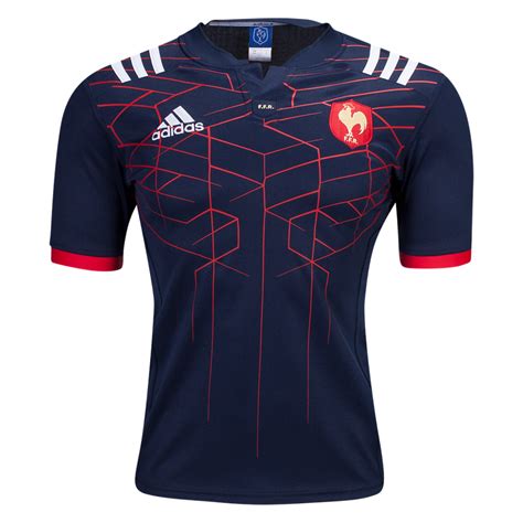 France 16/17 Home Rugby Jersey | Shop your favorite national rugby team ...