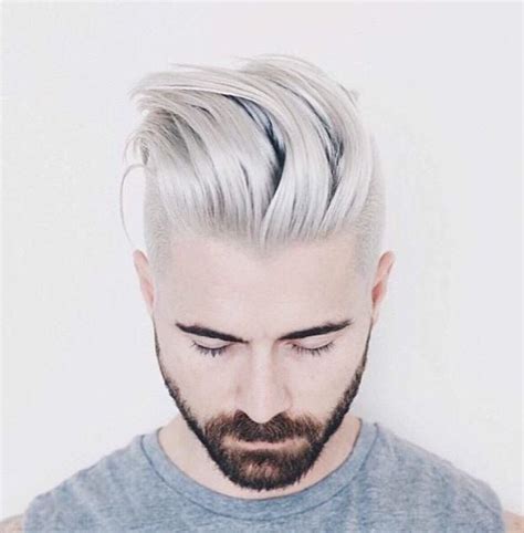 Bleached Hair For Men - 50 Ice Cool Hairstyles & Haircuts