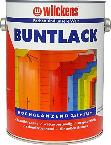 Wilckens Holz-/Metallschutz-Buntlack hochglänzend innen RAL 9005 ...