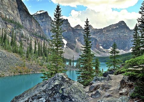 Rugged Mountain Terrain Photograph by Frozen in Time Fine Art ...