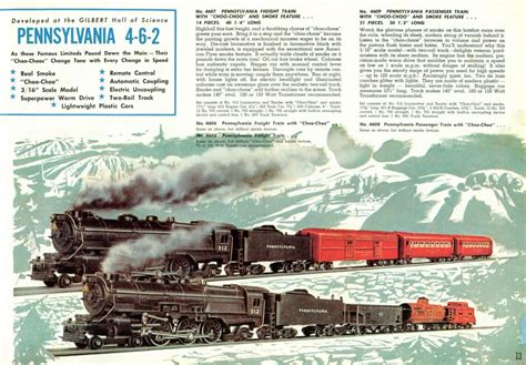 American Flyer Trains 1946, page 13 | A.C. Gilbert Catalog Archive