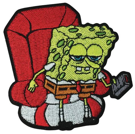 JUL223302 - SPONGEBOB SQUAREPANTS IGHT IMMA HEAD OUT PATCH - Previews World