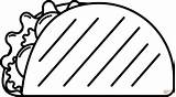Taco coloring Page  Free Printable Coloring Pages sketch template