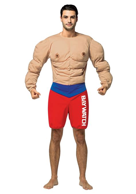 Men's Muscles Costume from Baywatch