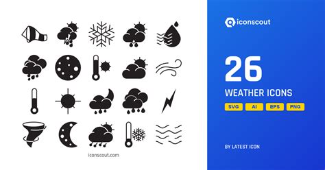 Download Weather Icon pack Available in SVG, PNG & Icon Fonts