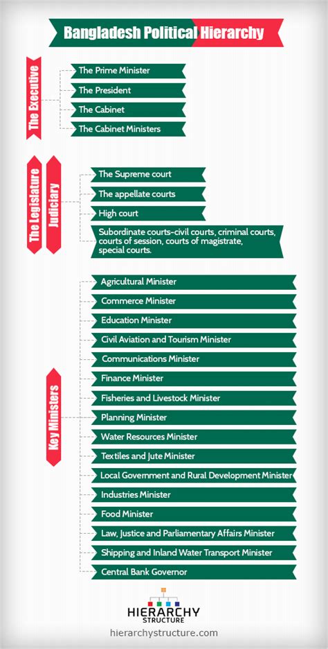 Bangladesh Political System Hierarchy | Bangladesh political Structure