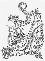 Celtic Dragon Coloring Pages Printable sketch template
