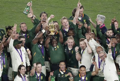 Springboks to play their first match as Rugby World Cup champions against Scotland