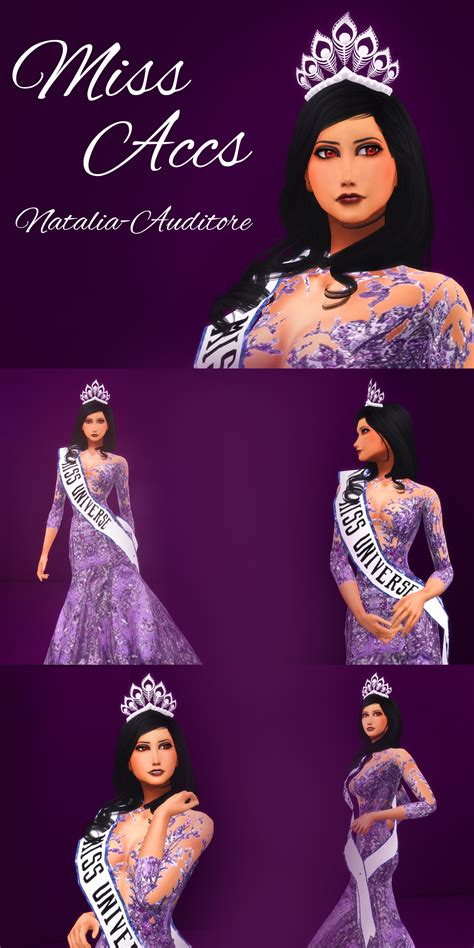 Sims 4 Miss Universe Cc