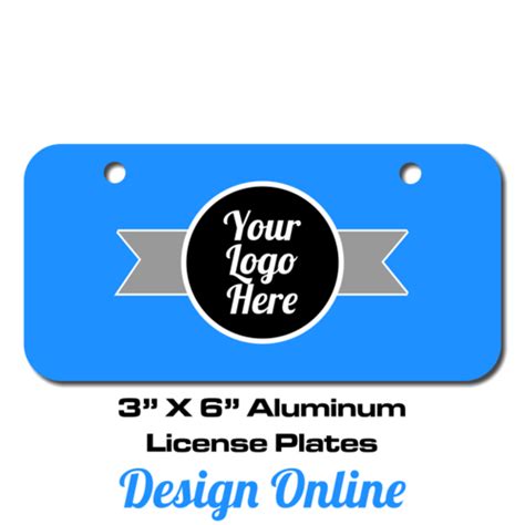 Personalized Design Your Own License Plate - Design Online - Free Shipping - Teamlogo.com ...