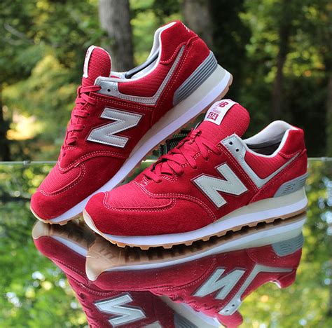 New Balance 574 Red Men’s Size 11 Silver ML574XRT | New Bala… | Flickr