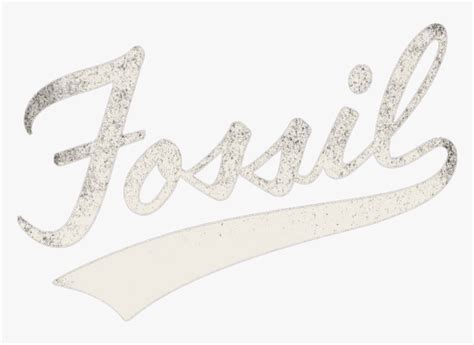 Fossil Logo Png Image File - Calligraphy, Transparent Png - kindpng