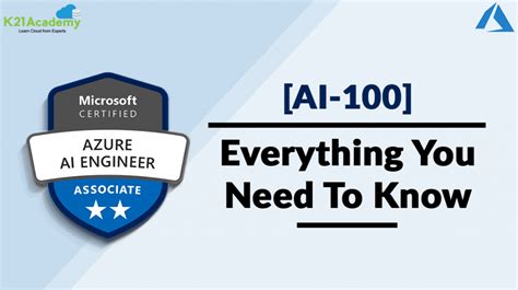 AI 100 | Azure AI Engineer Associate Exam | K21Academy