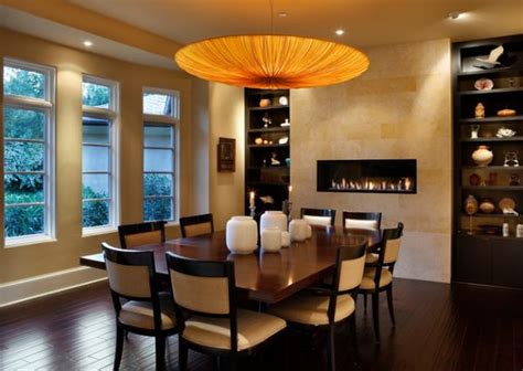 Dining Room Fireplace Ideas For Romantic Winter Nights