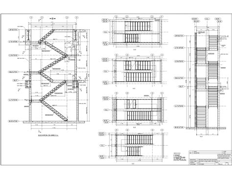 Steel Stairs Shop Drawings | Advanced Detailing Corp.