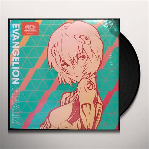 Various Artists EVANGELION FINALLY Original Soundtrack (2LP/PINK SPLATTER VINYL) Vinyl Record