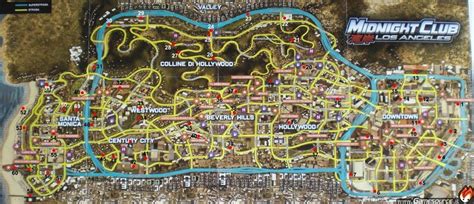 Is there a Higher Resolution Image of the Midnight Club LA Map on the ...