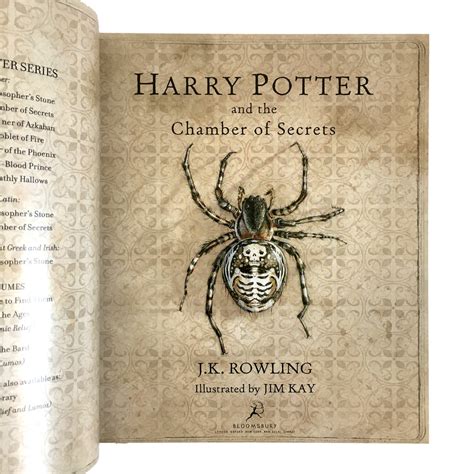 Harry Potter and the Chamber of Secrets Illustrated Edition – Curiosa - Purveyors of ...