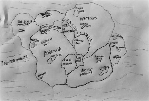 I drew a map of the world of Roblox (may add more soon) : r/roblox