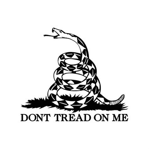 Gadsden Flag Stencil