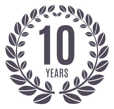 10 Years Band Logo