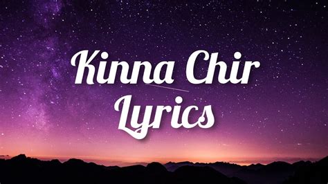 Kinna Chir - PropheC (Lyrics) - YouTube