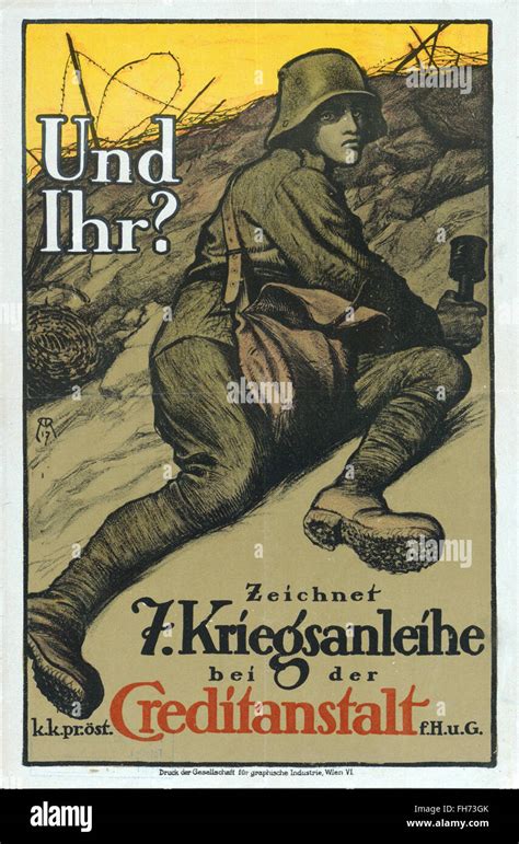 German World War 1 Propaganda Posters