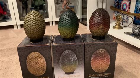 Noble Collection Game of Thrones Dragon Eggs Set Review - YouTube