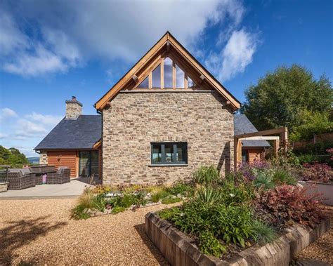 Exterior - Welsh Oak Frame | Exterior, Oak frame house, House design