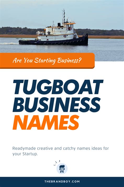 Tug Boat Names: 462+ Catchy And Cool Names | Tug boats, Boat names, Business names