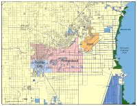 Editable Homestead, FL City Map - Illustrator / PDF | Digital Vector Maps