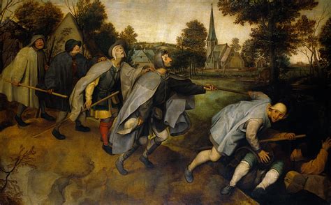 File:The blind leading the blind. Oil painting after Pieter Brueg Wellcome V0017252.jpg ...