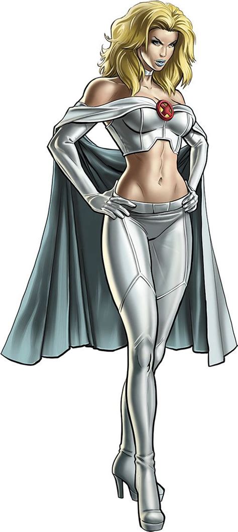 Emma Frost - White Queen - Marvel Comics - X-Men - Hellfire | Emma ...