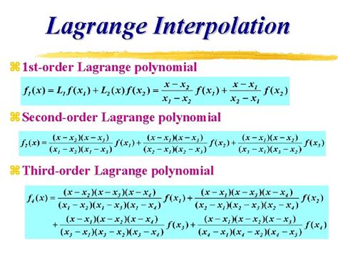 Chapter 14 Polynomial Interpolation Interpolation Extrapolation ...