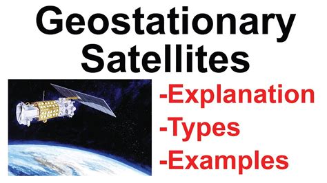 Geostationary Satellites Explanation , Types and Examples | Brpaper Learning - YouTube