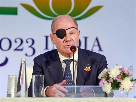 This is why German chancellor Olaf Scholz sported black eye patch at G20 - Indiaweekly