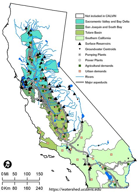 California Water Map - Printable Maps