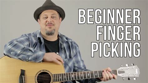 Beginner Fingerpicking Guitar Lesson - How to play Fingerstyle Guitar ...