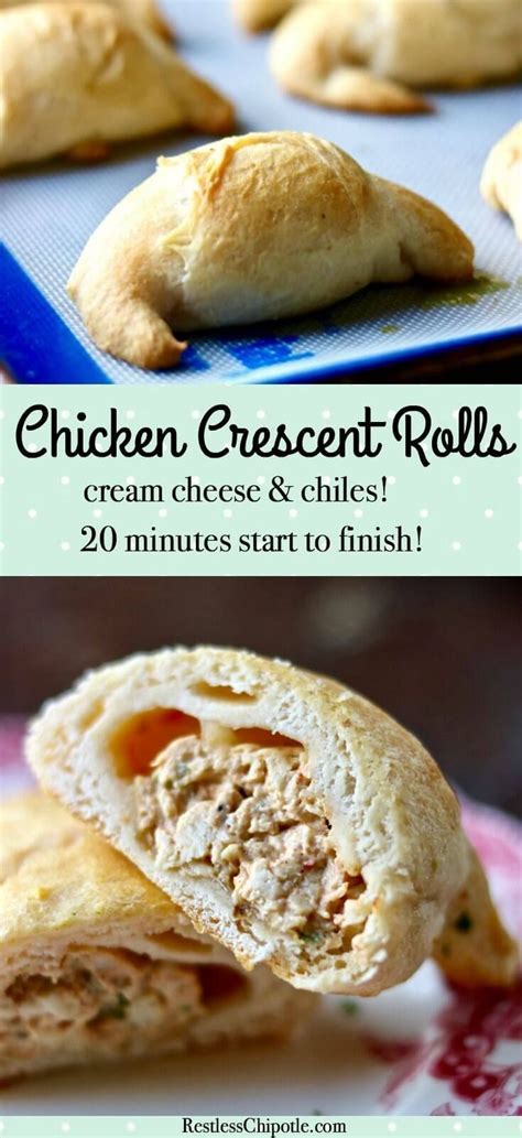 Chicken Cream Cheese Crescent Rolls | Recipe | Chicken crescent rolls, Crescent rolls, Recipes