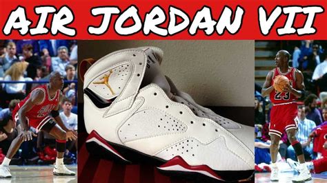 Michael Jordan Wearing The Cardinal Air Jordan 7! (Full Highlights ...